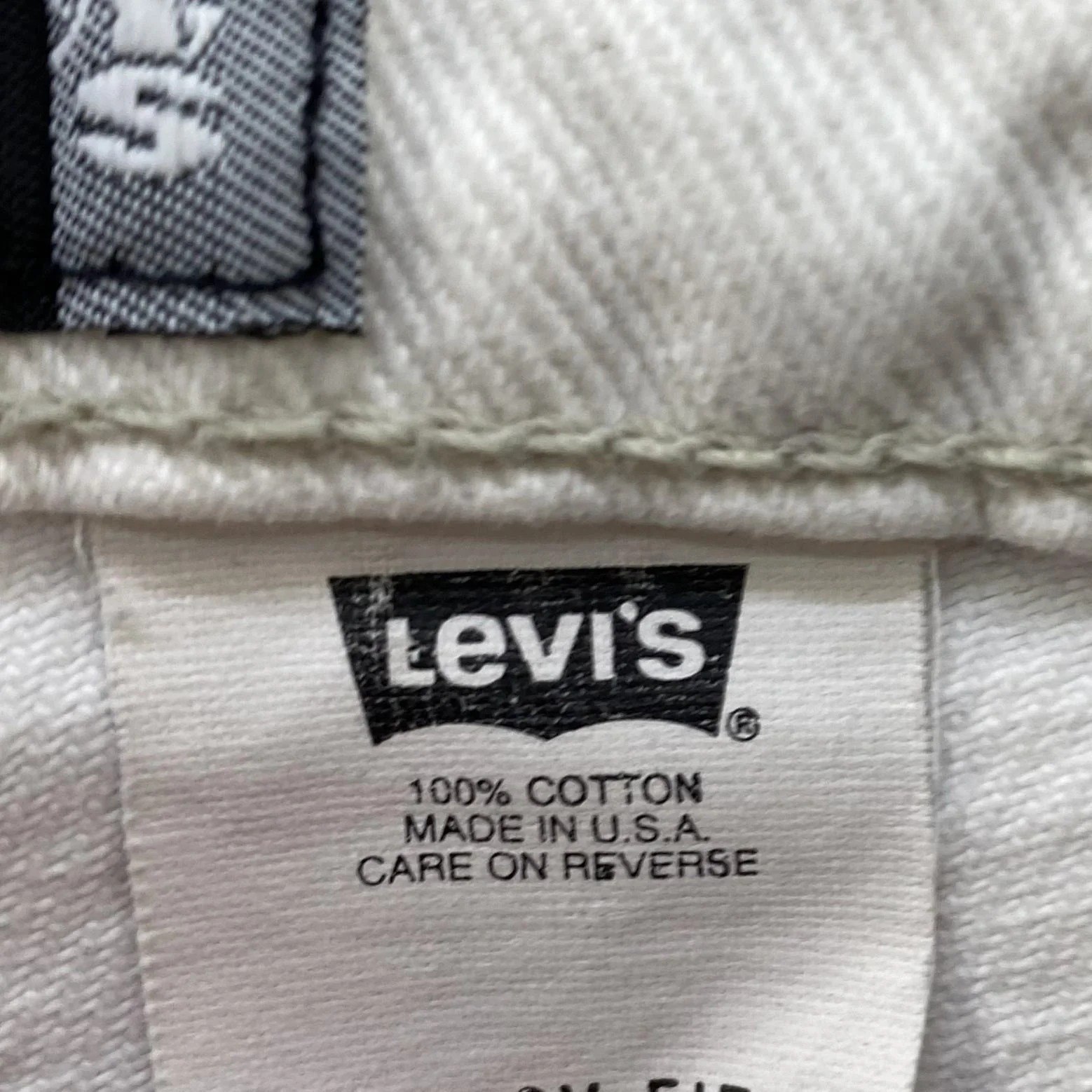 Vintage Baggy Denim Jeans - Image 4