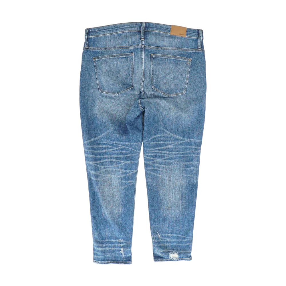 Blue Slim Straight Jeans - Image 2