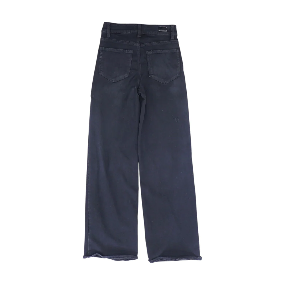 Black Wide Leg Jeans - Image 2