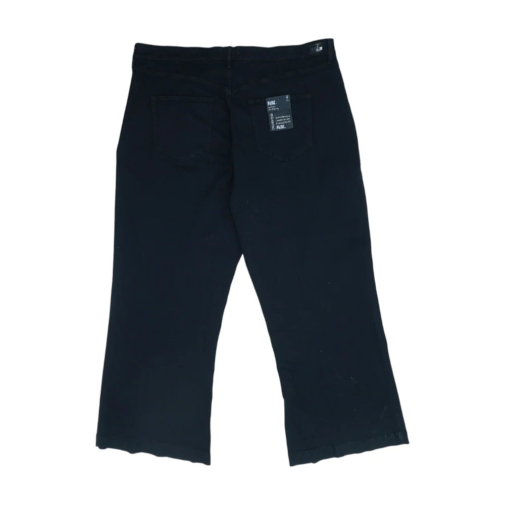 Black Plus Wide Leg Jeans - Image 2