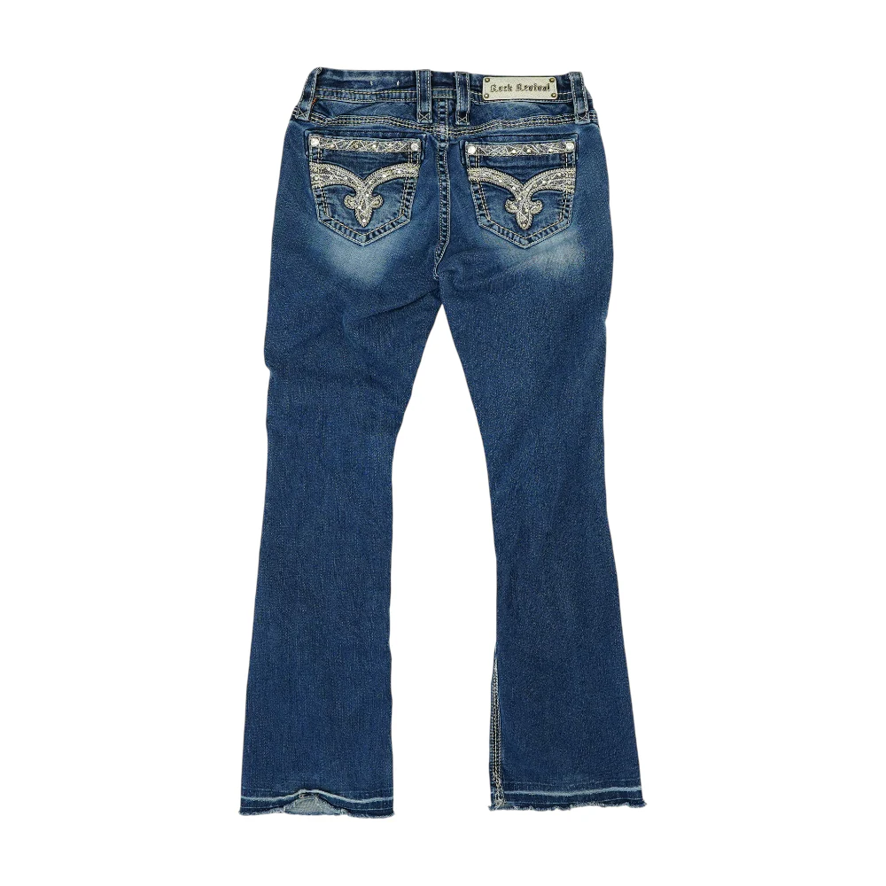 Blue Bootcut Jeans - Image 2