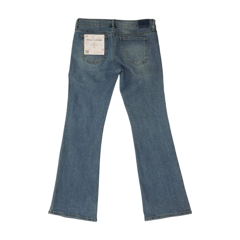 Blue Bootcut Jeans - Image 2