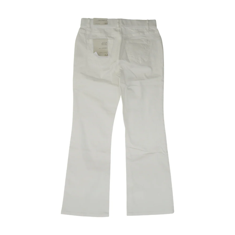 White Bootcut Jeans - Image 2
