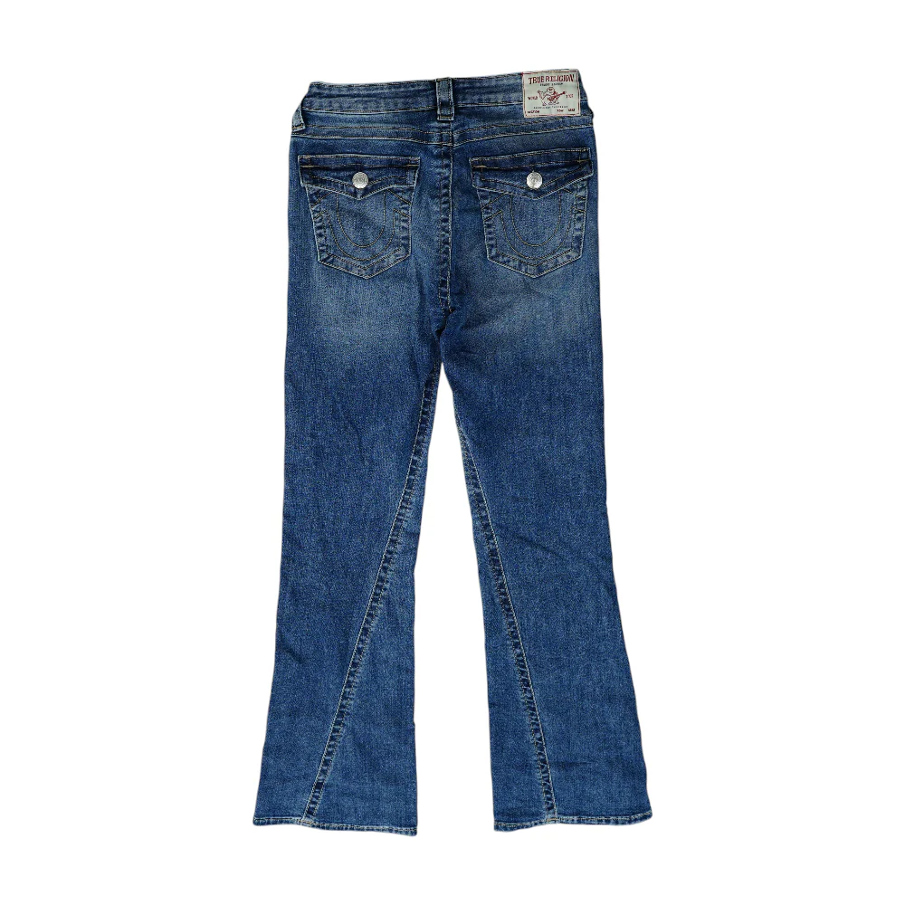 Blue Bootcut Jeans - Image 2