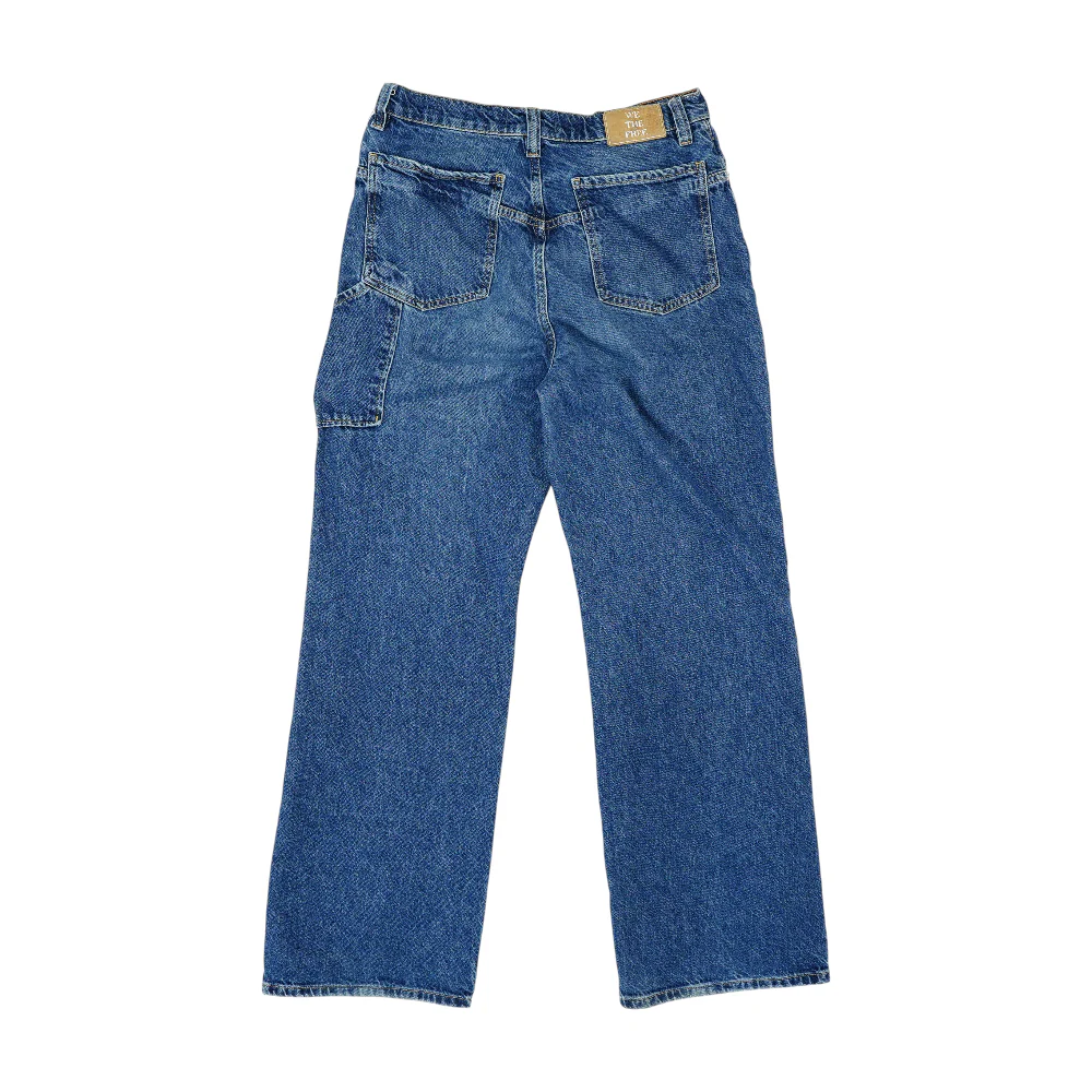 Blue Straight Jeans - Image 2