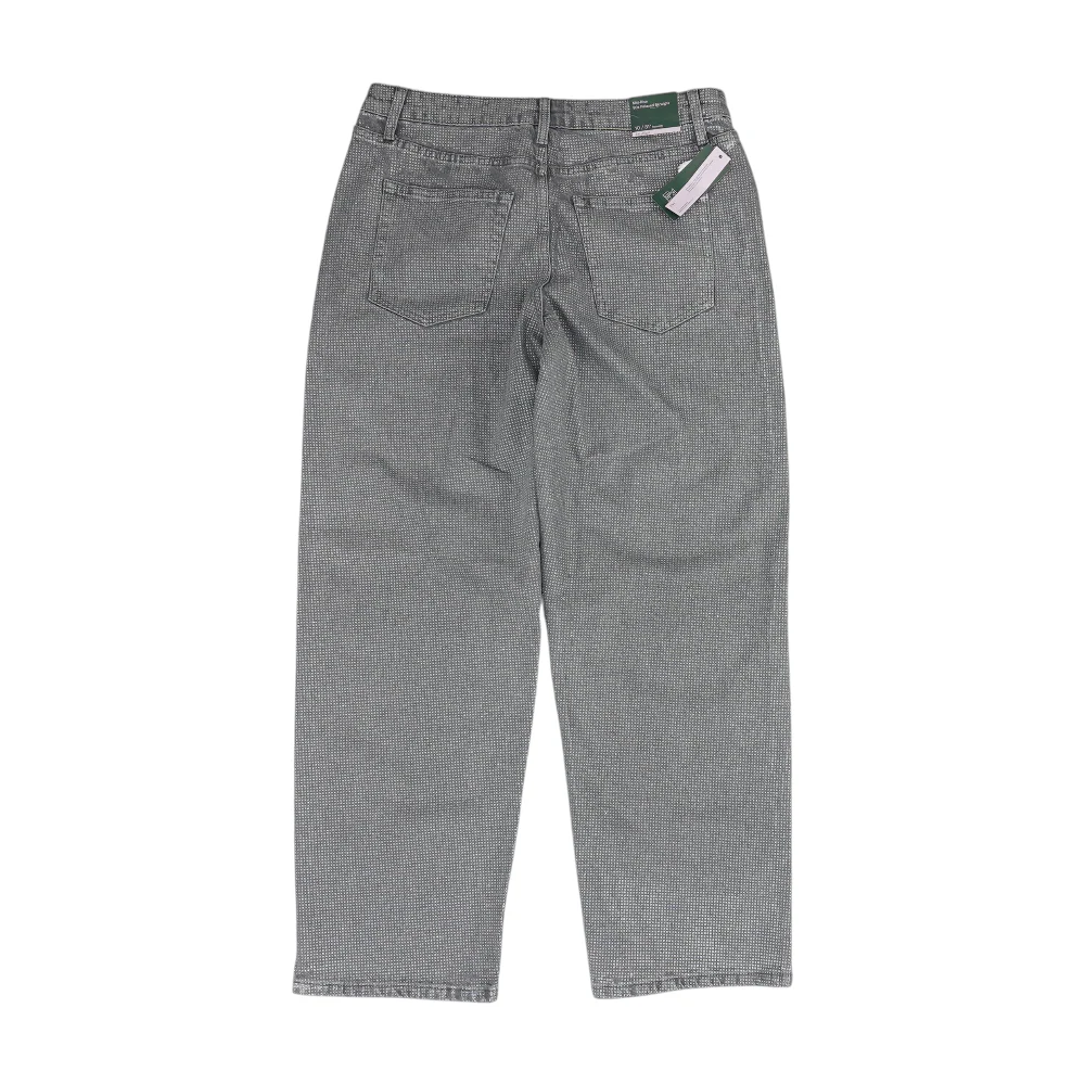 Gray Polka Dot Relaxed Jeans - Image 2