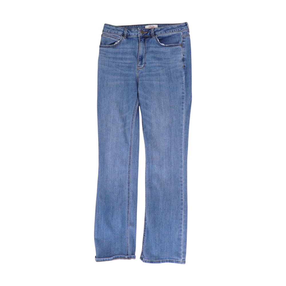 Blue Bootcut Jeans