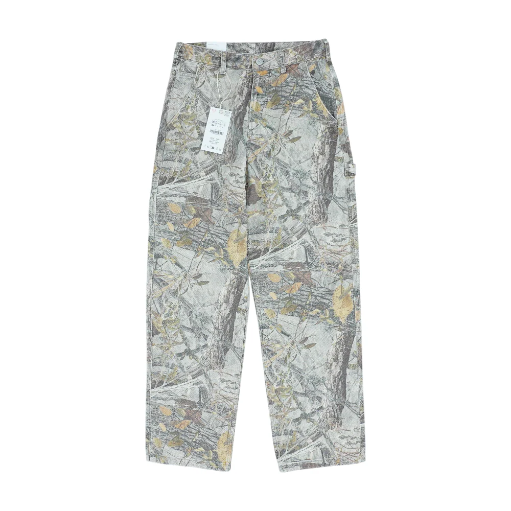 Tan Camo Regular Jeans