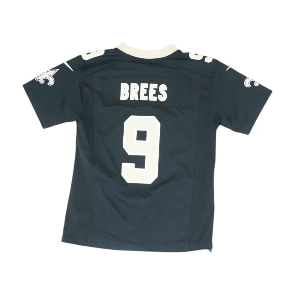 Boys' Black New Orleans Saints Short Sleeve Jersey - Image 2