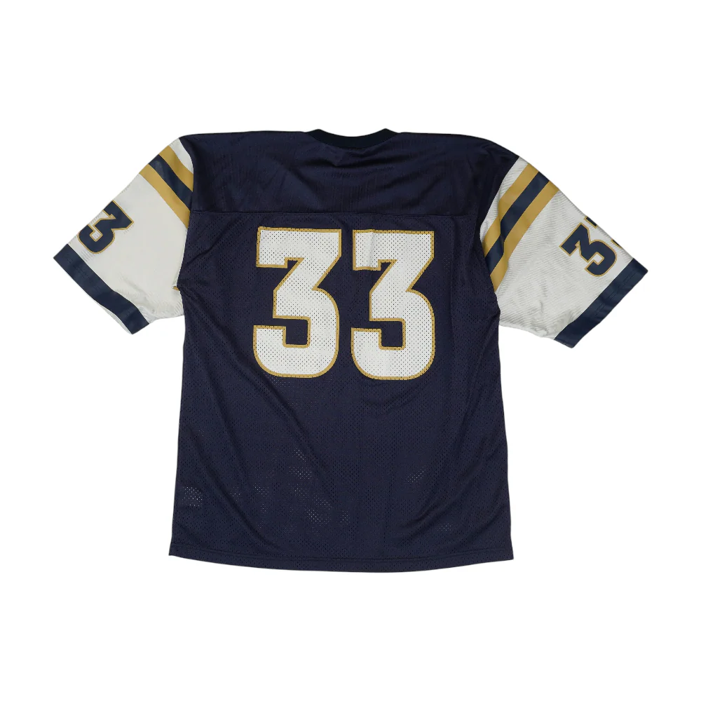 Men's Navy BYU Short Sleeve Jersey - Image 2