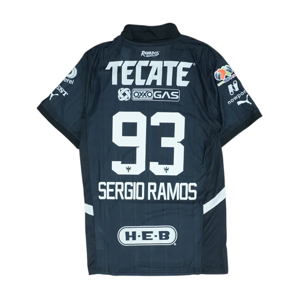 Men's Black Short Sleeve Jersey - Image 2
