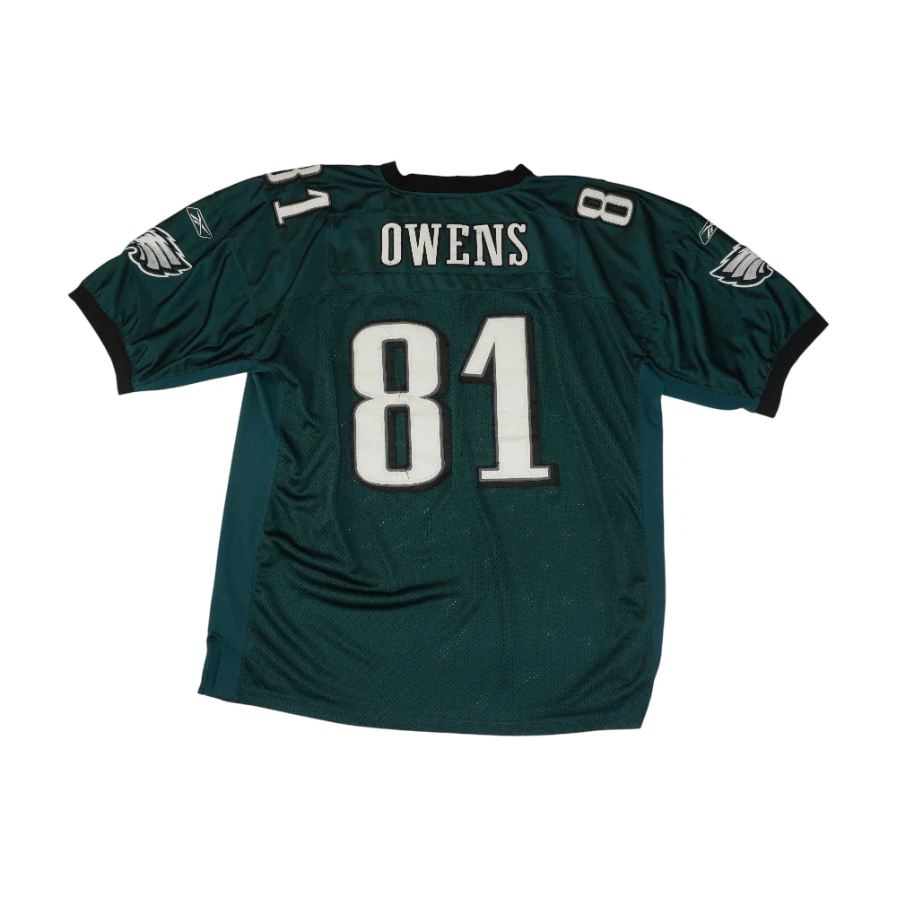Men's Green Philadelphia Eagles Short Sleeve Jersey - Image 2