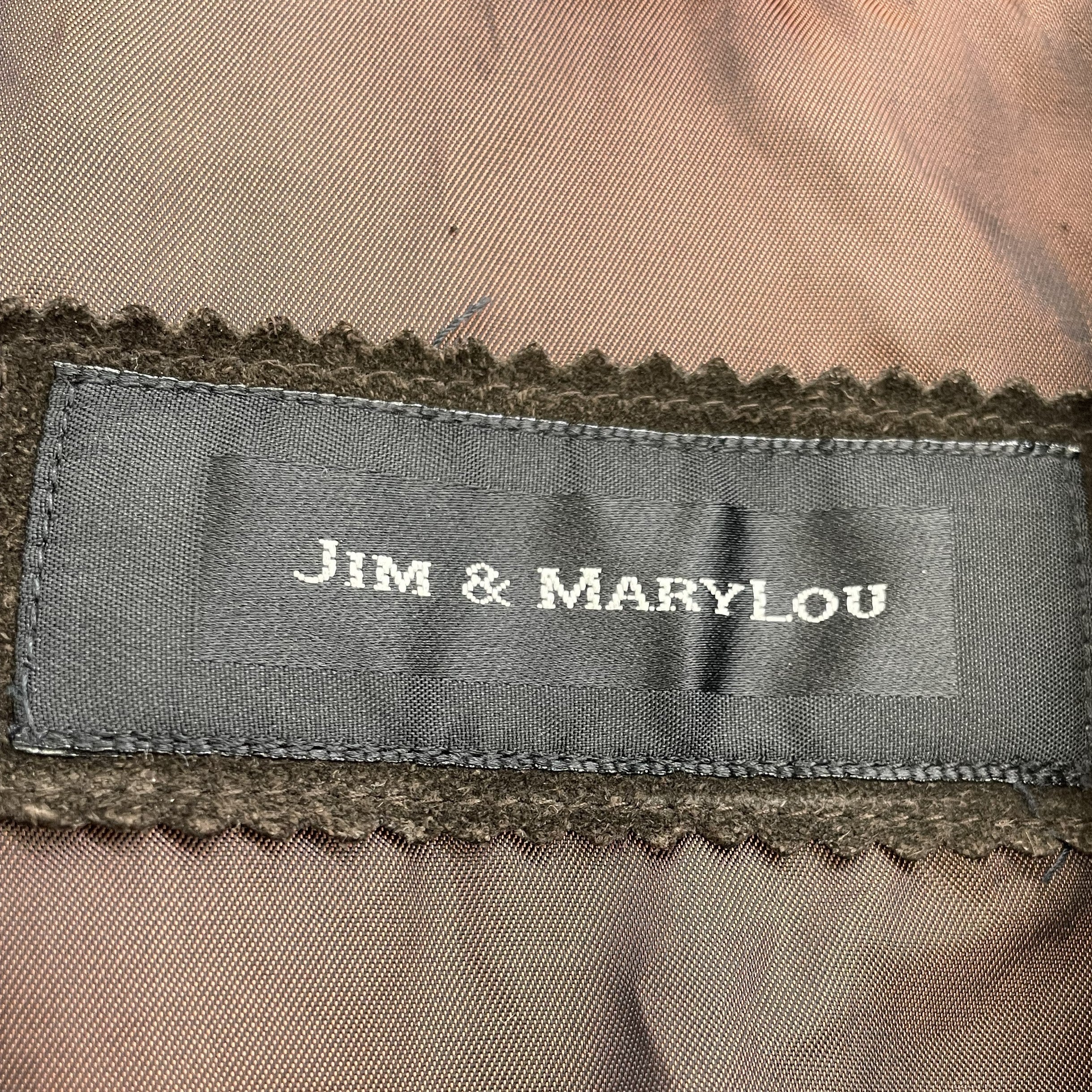 Brown Solid Jacket - Image 3
