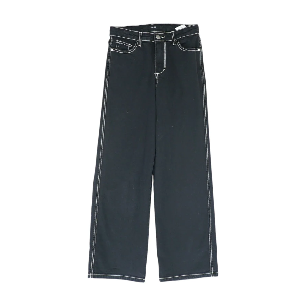 Black Solid Jeans