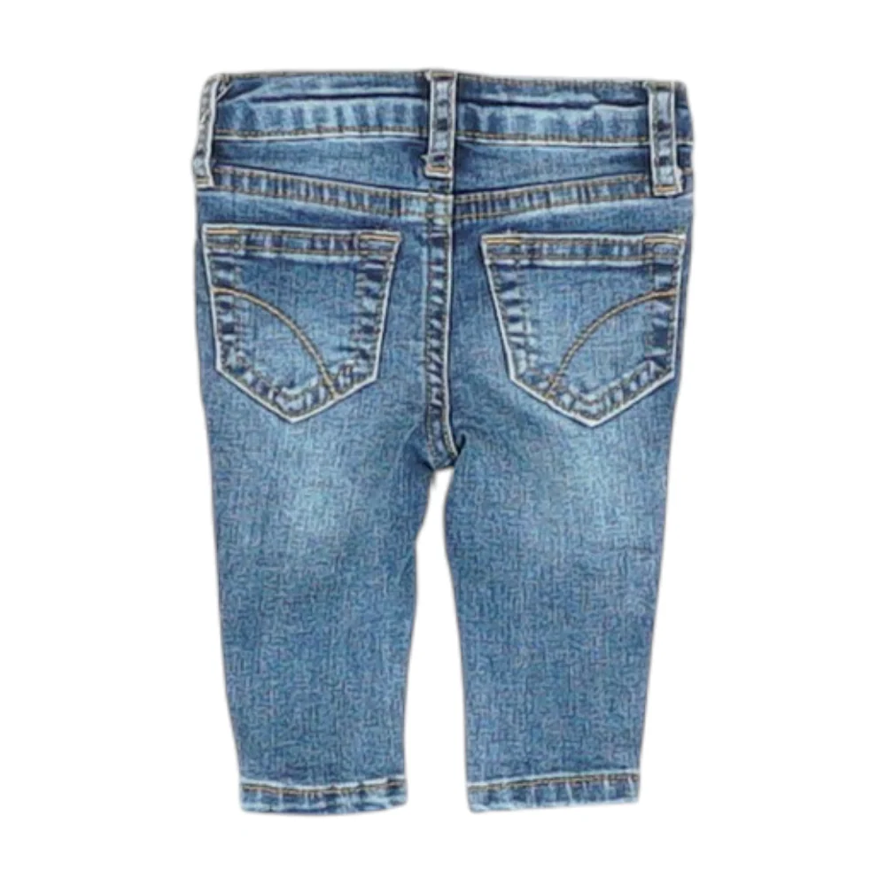 Blue Solid Jeans - Image 2