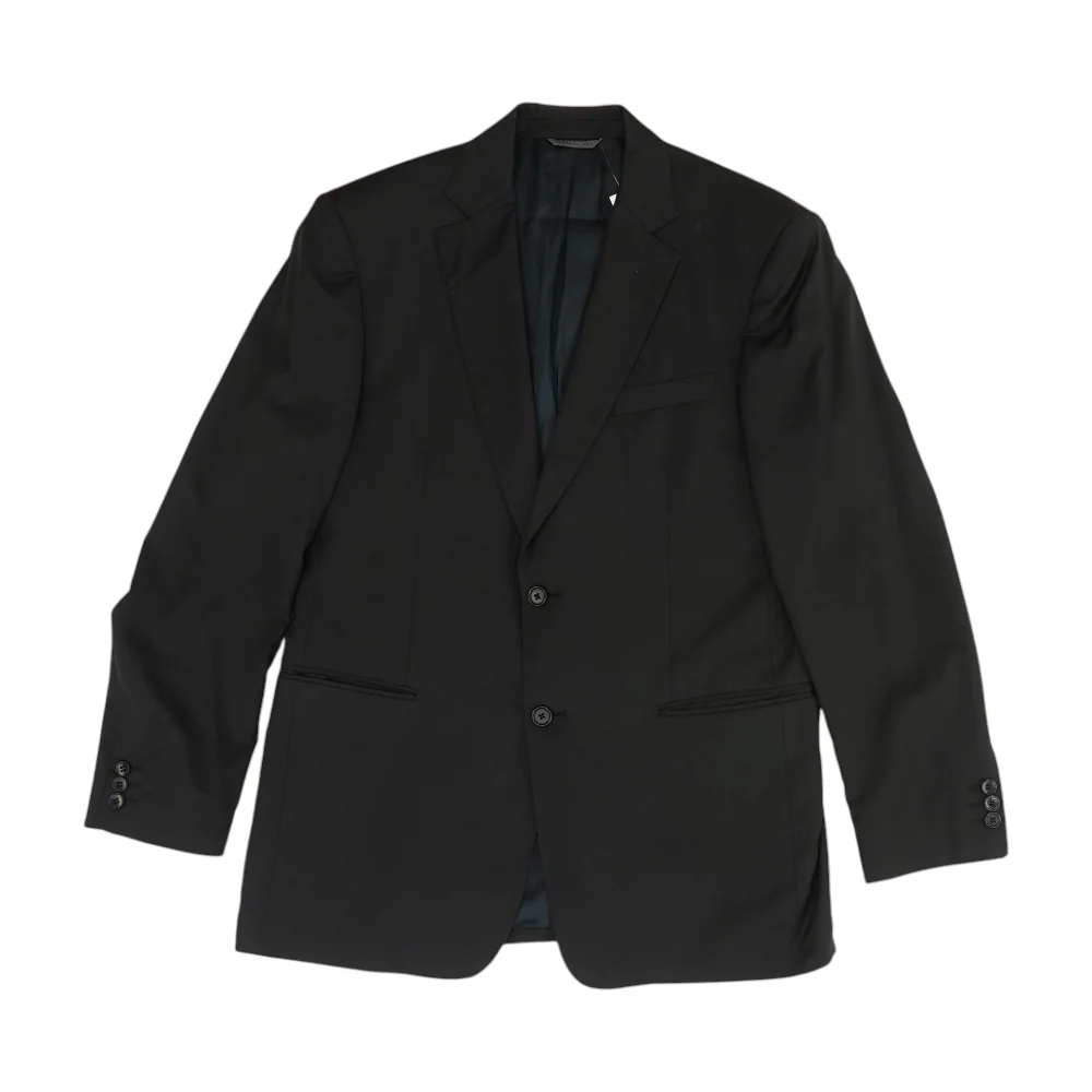 Black Solid Sport Coat