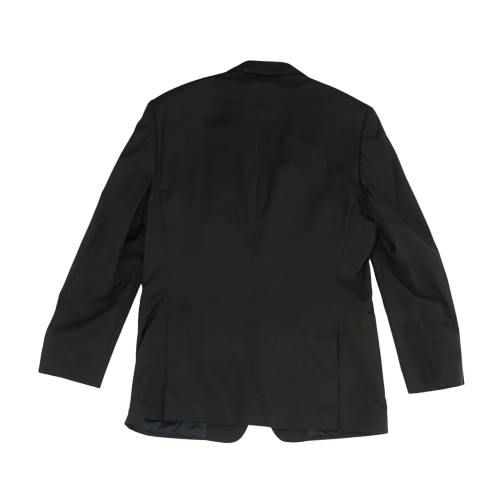 Black Solid Sport Coat - Image 2