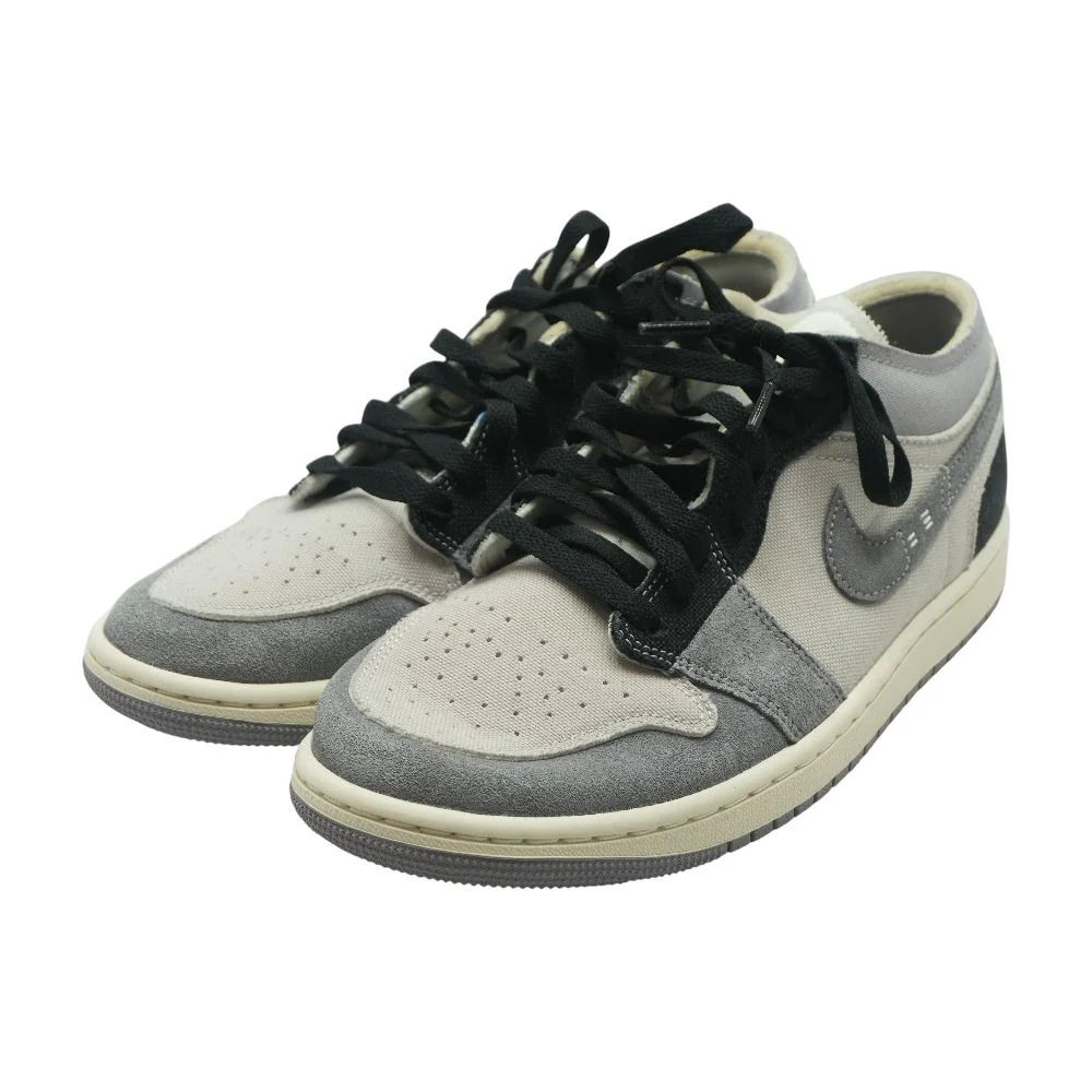 Jordan 1 Low SE, Craft Inside Out Cement Gray Low Top Athletic Shoes