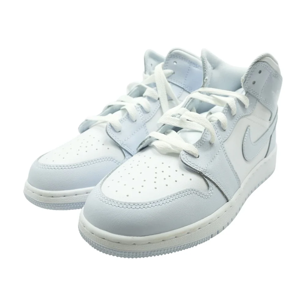 Jordan 1 Mid Blue Athletic Shoes