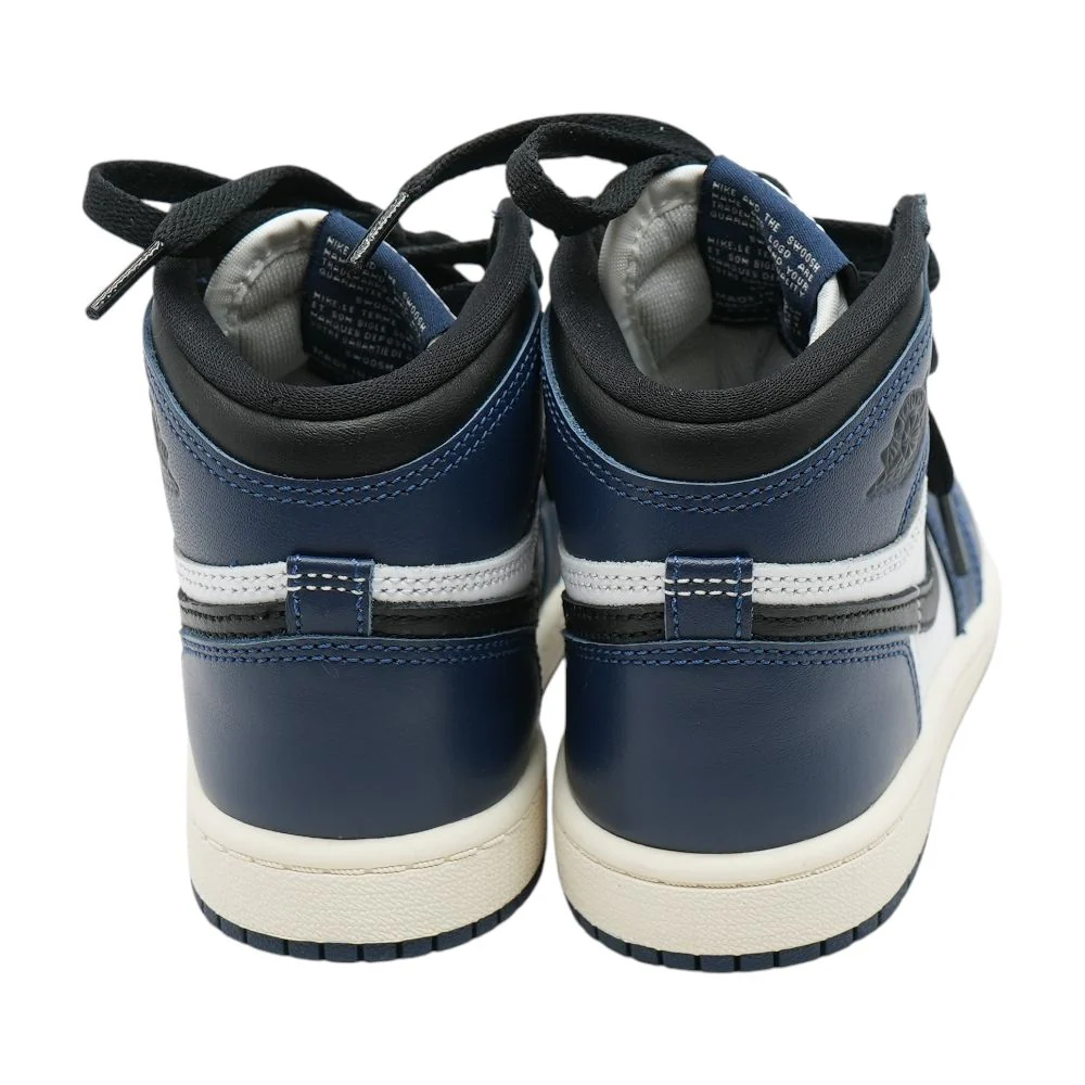 Jordan 1 Retro High OG Navy Athletic Shoes - Image 2