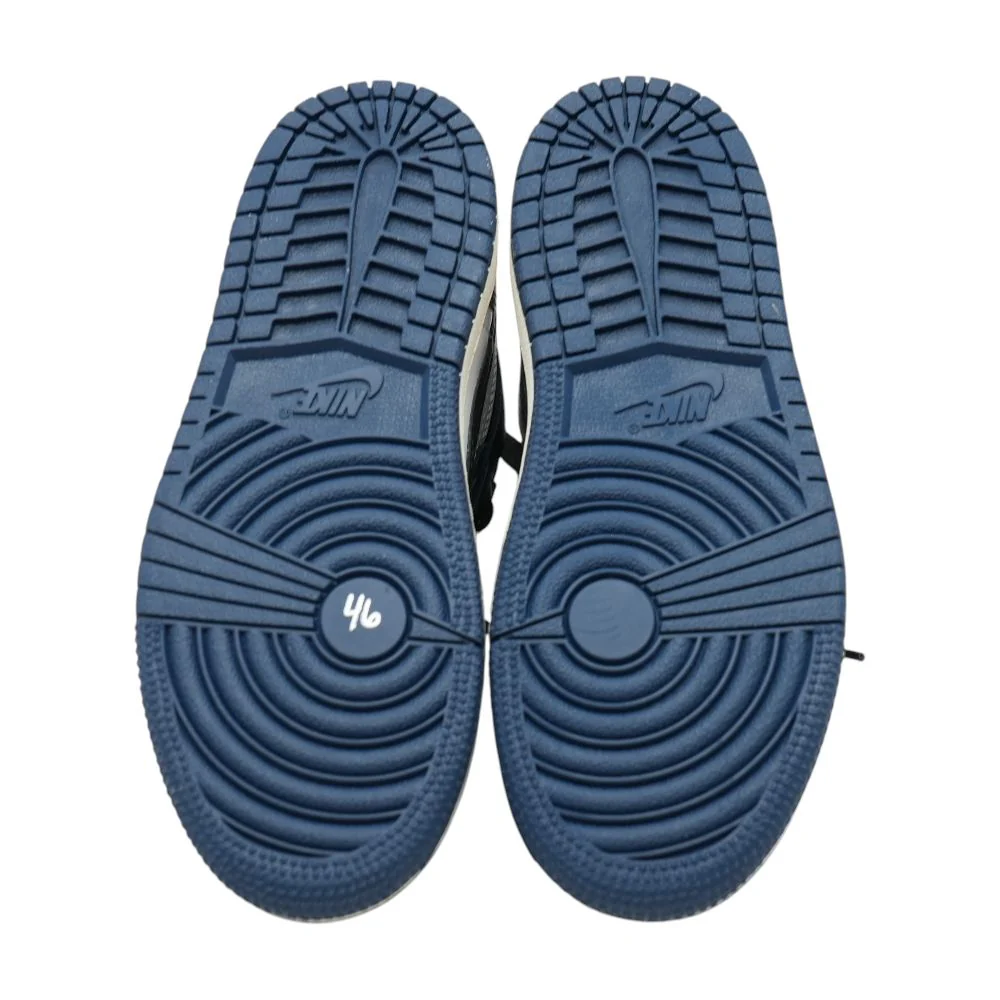 Jordan 1 Retro High OG Navy Athletic Shoes - Image 3