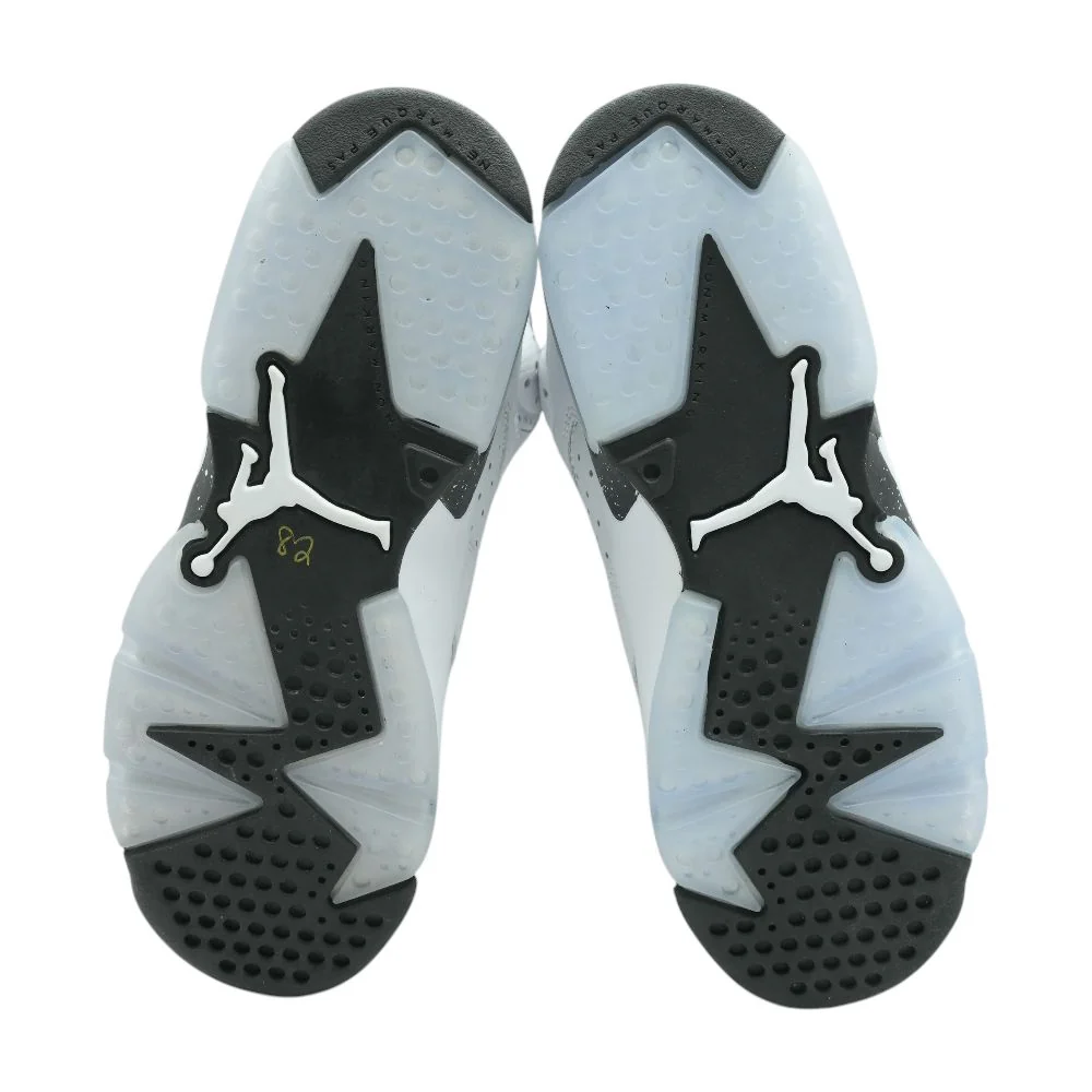 Jordan 6 Retro White Athletic Shoes - Image 3