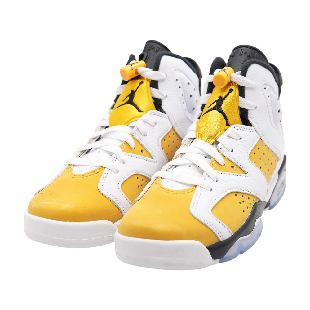 Jordan 6 Retro Yellow Athletic Shoes - Image 2