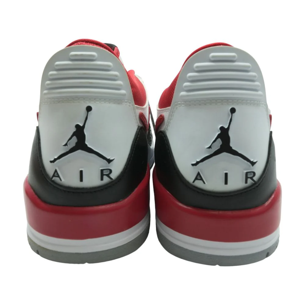 Jordan Legacy 312 Low Red Low Top Athletic Shoes - Image 2