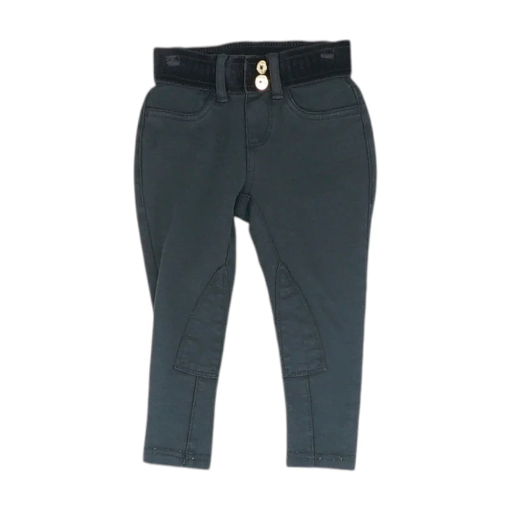 Black Solid Jeans