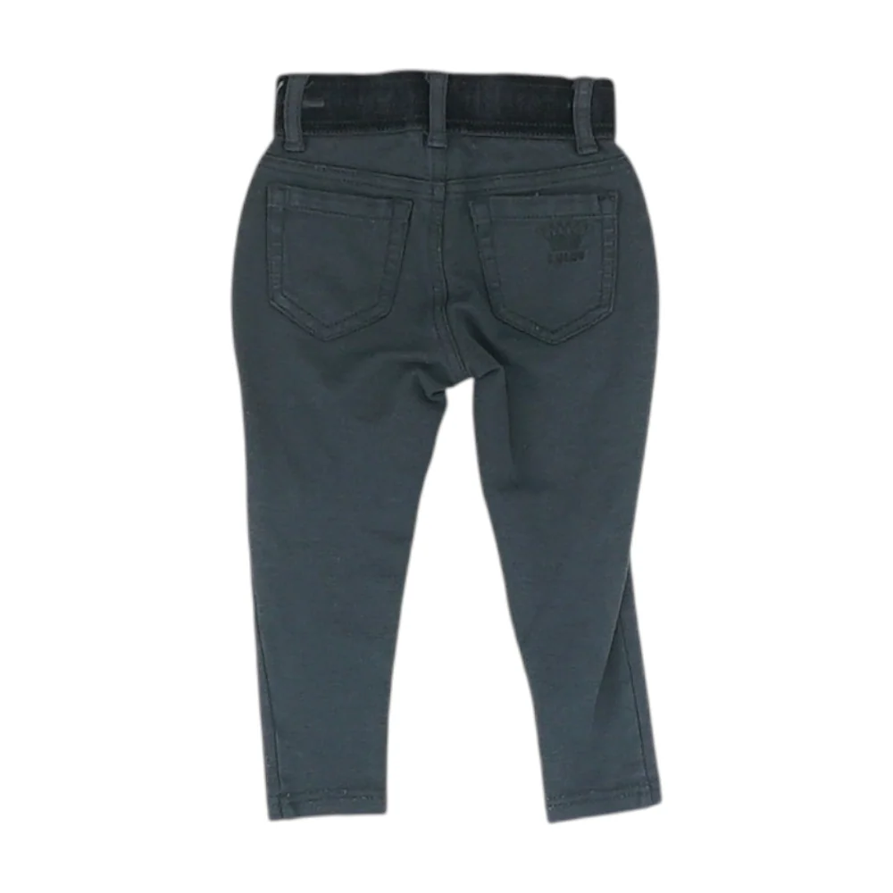 Black Solid Jeans - Image 2