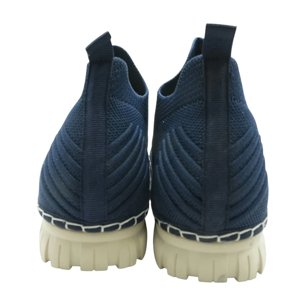 Julisa Navy Slip On Athletic Shoes - Image 2