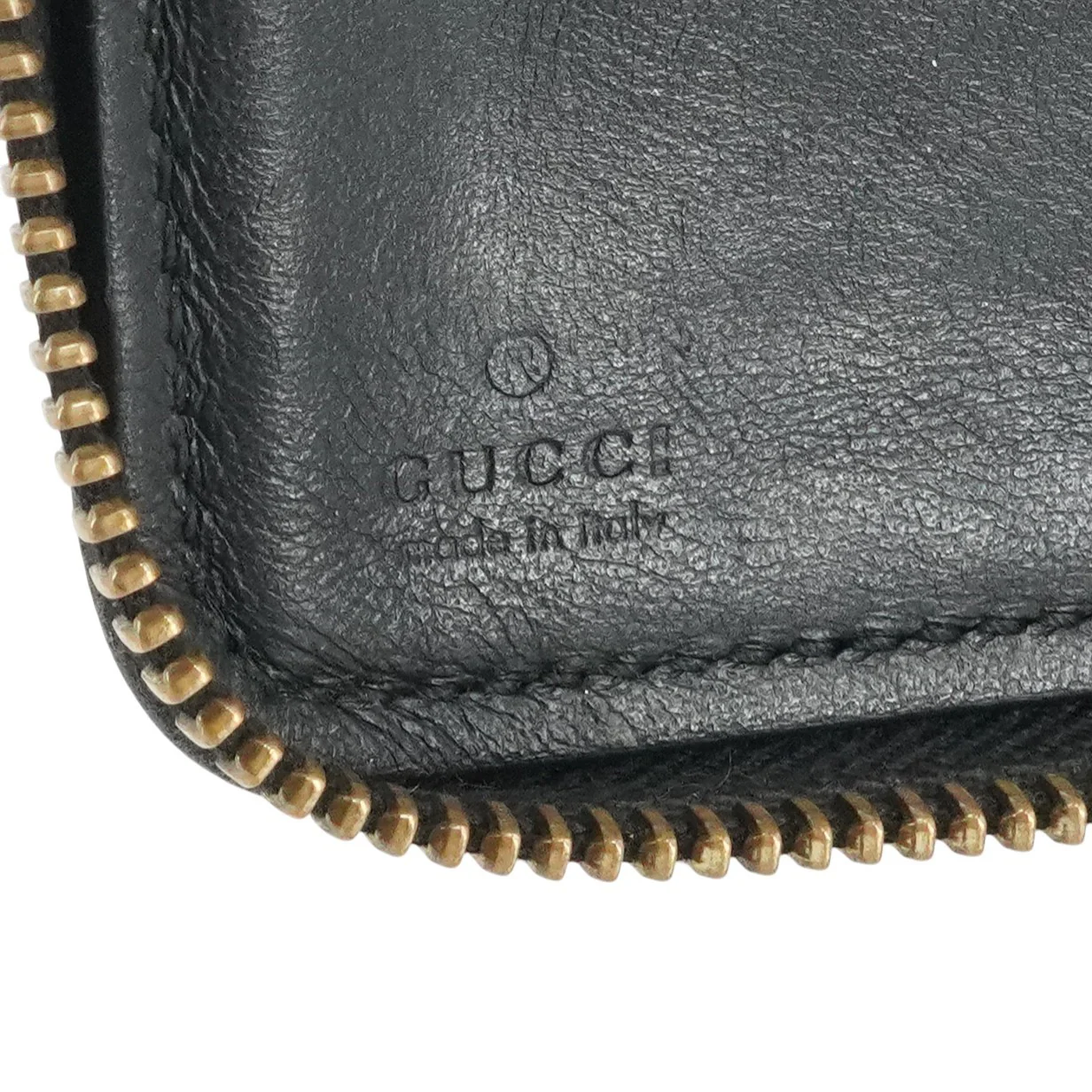 Black Jumbo GG Long Leather Wallet - Image 4