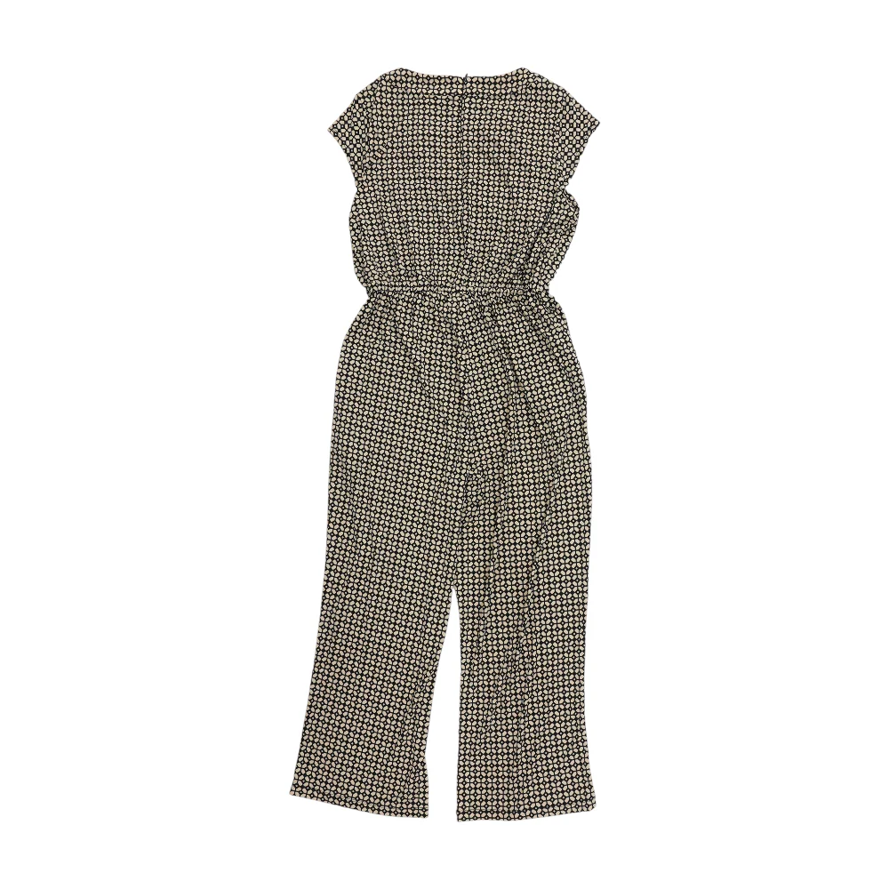 Beige Petite Geometric Jumpsuit - Image 2