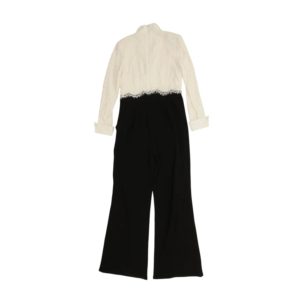 Black Color Block Jumpsuit - Image 2