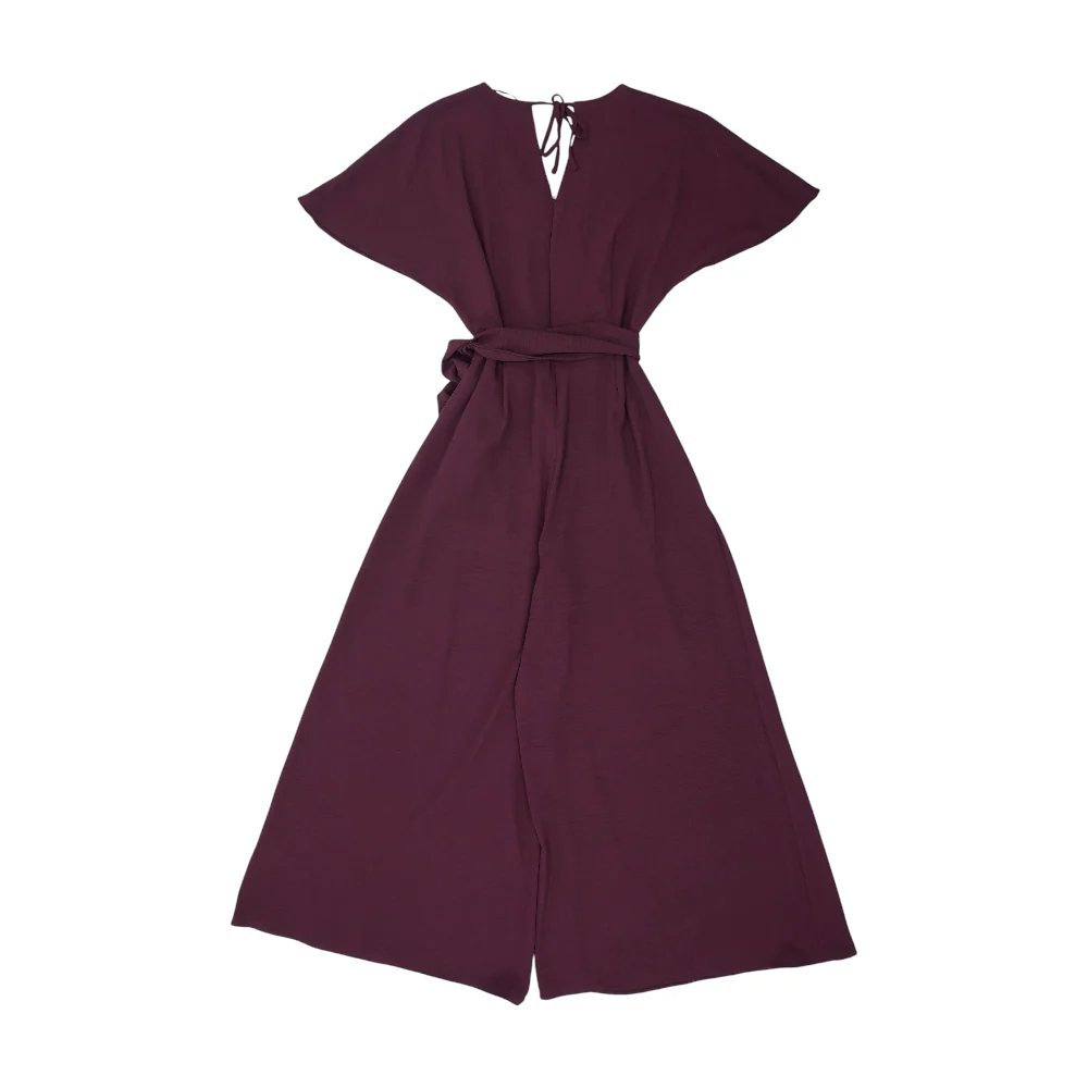 Burgundy Jumpsuit - Image 2
