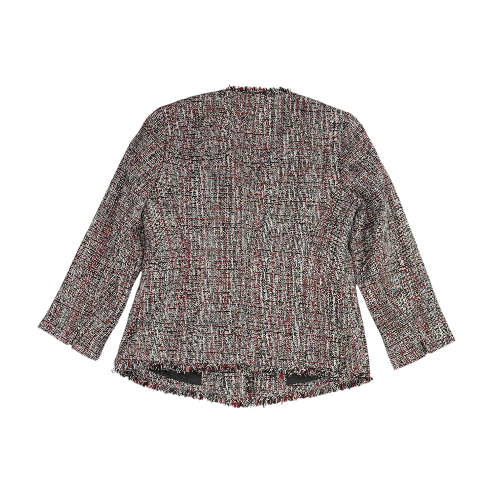 Red Print Blazer - Image 2