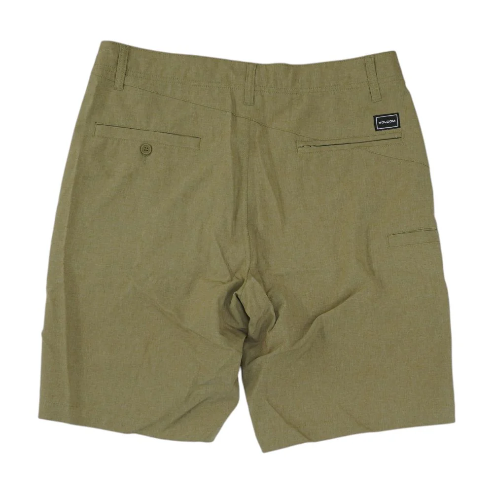 Khaki Active Shorts - Image 2