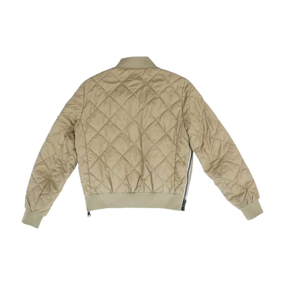 Khaki Bomber Jacket - Image 2