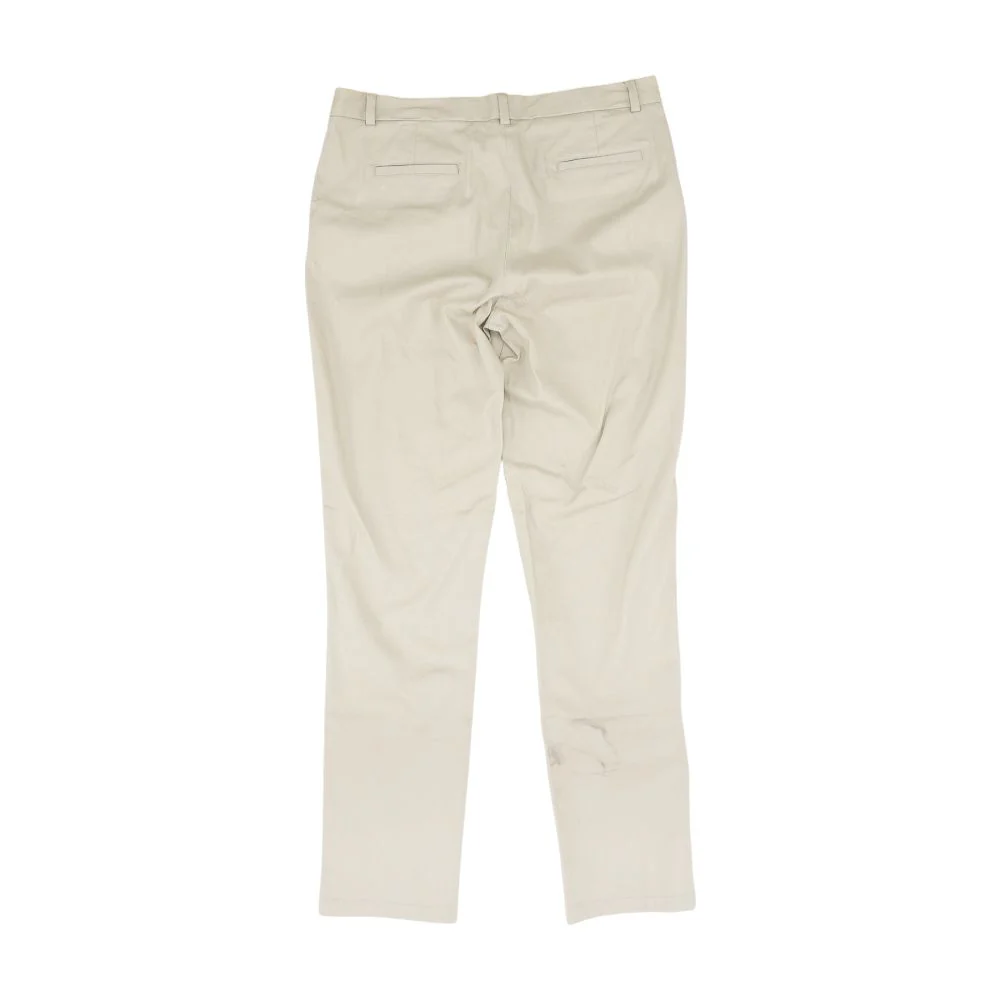 Khaki Solid Chino Pants - Image 2