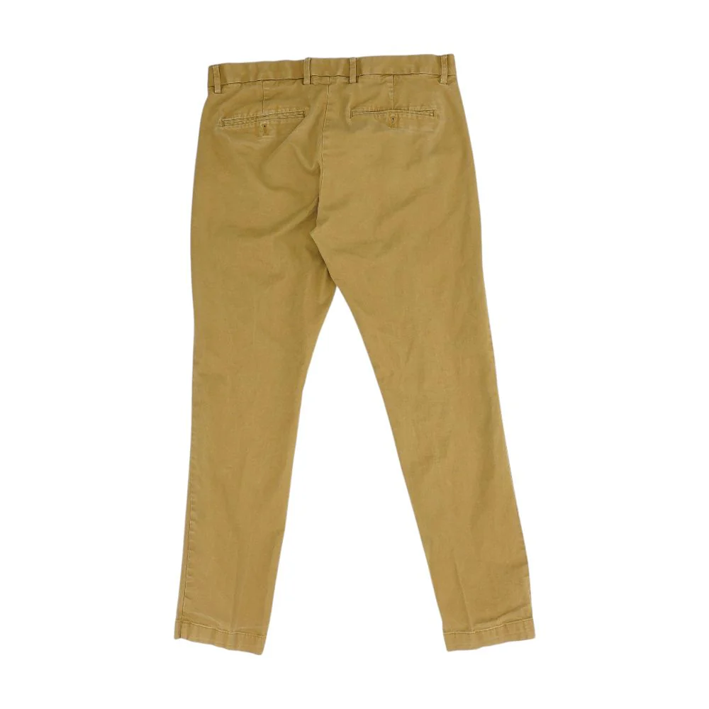 Khaki Solid Chino Pants - Image 2