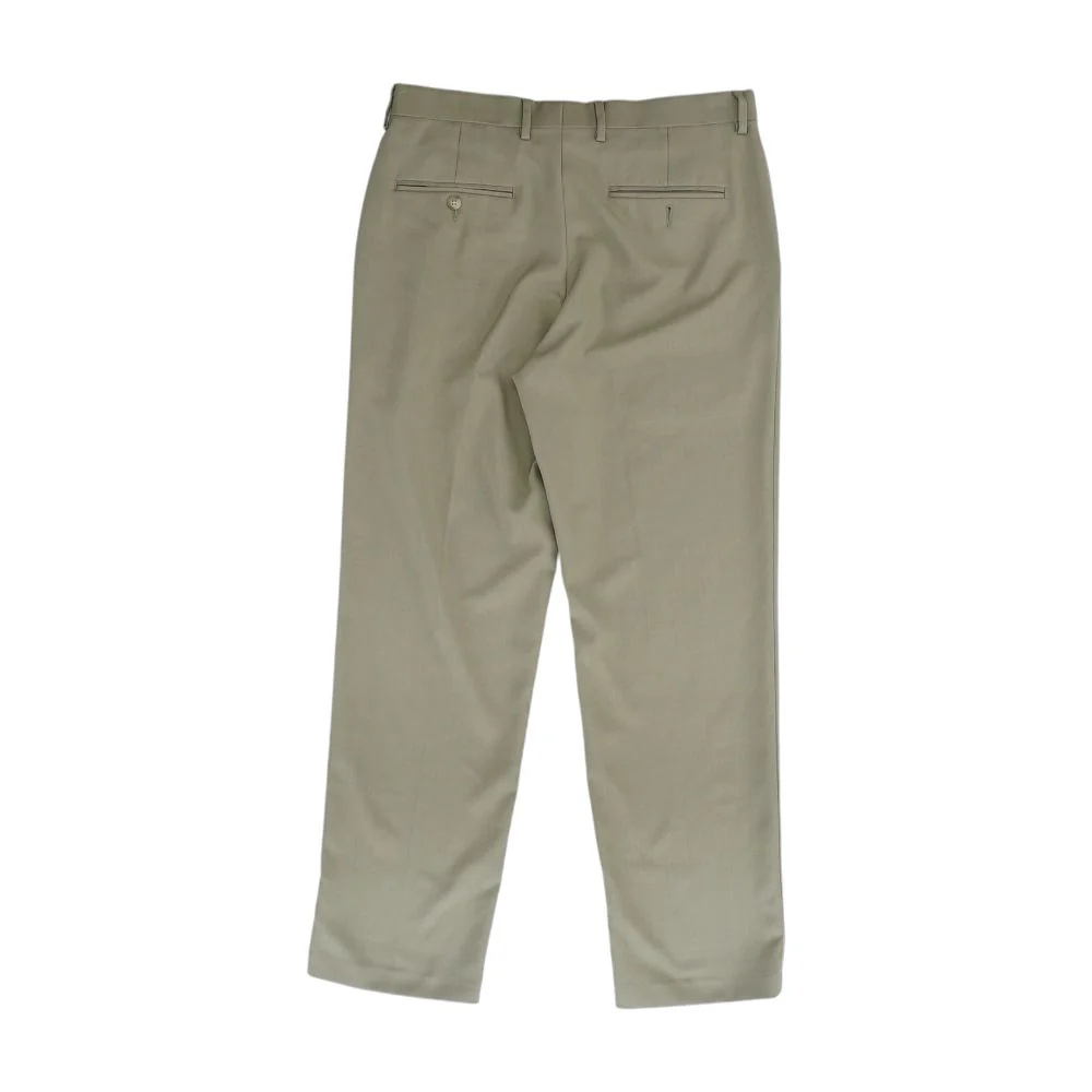 Khaki Solid Chino Pants - Image 2