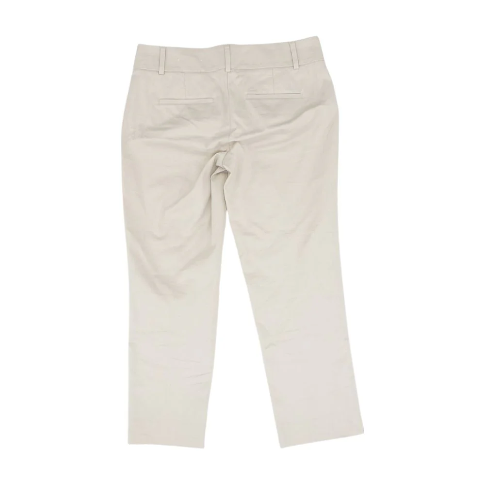 Khaki Solid Chino Pants - Image 2