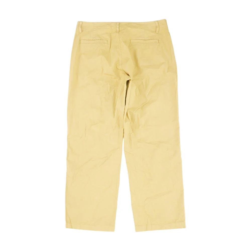 Khaki Solid Chino Pants - Image 2
