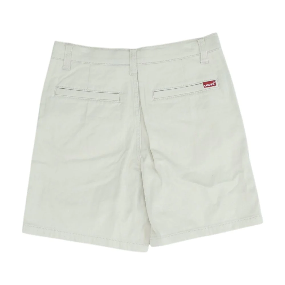 Khaki Solid Chino Shorts - Image 2