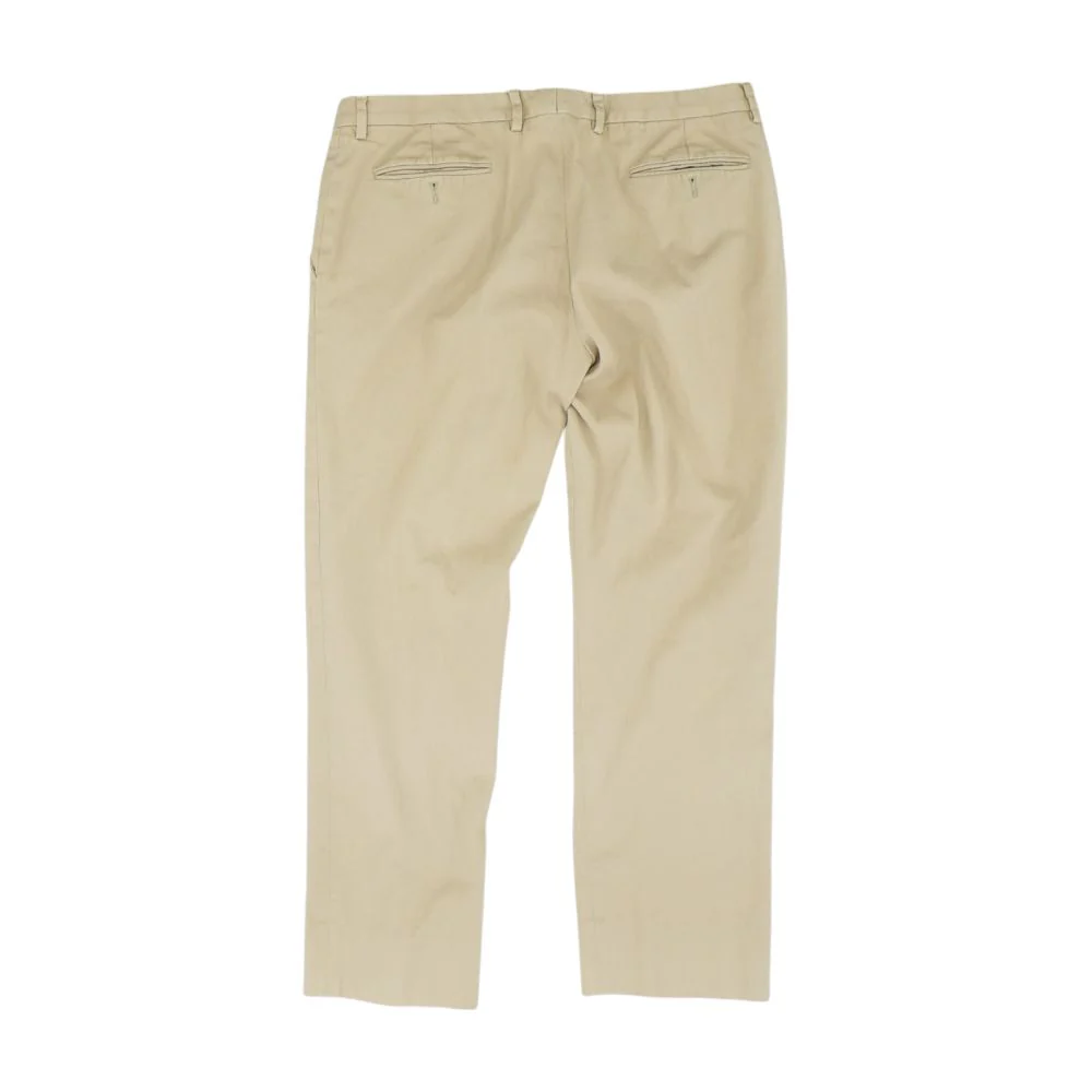 Khaki Solid Khaki Pants - Image 2
