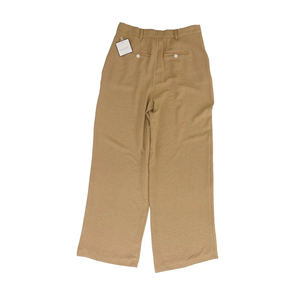 Khaki Solid Pants - Image 2