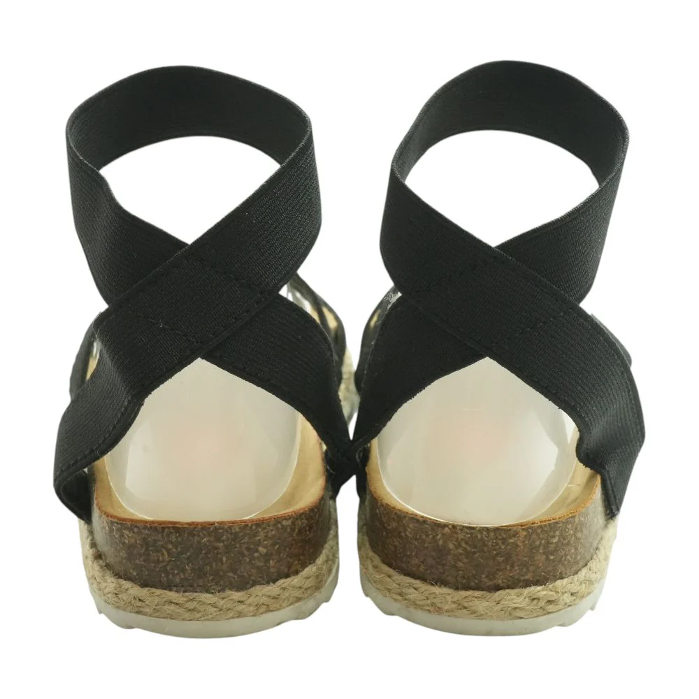 Kimmie Black Sandals - Image 2