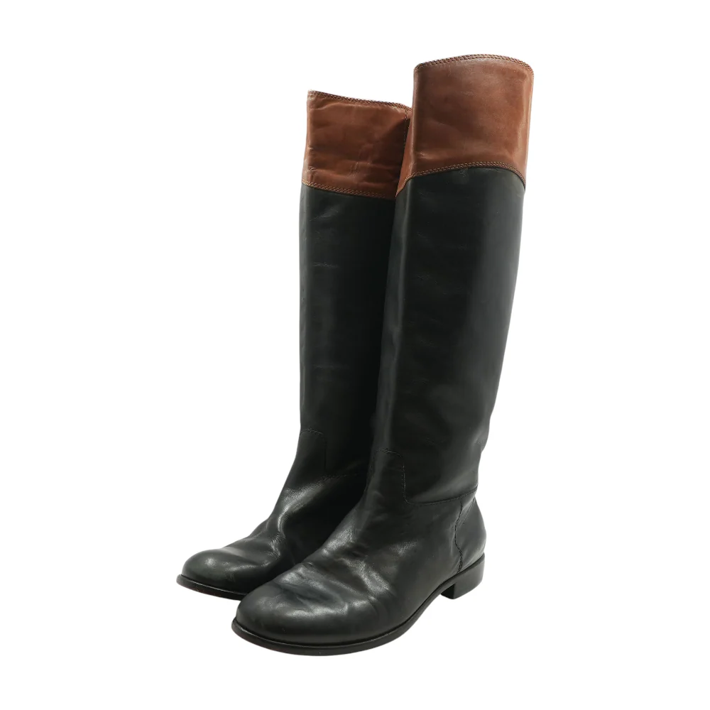 Black Knee-High Boots