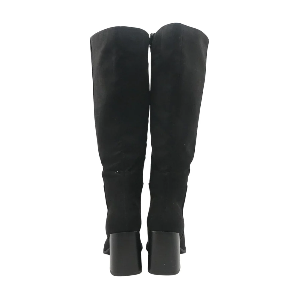 Black Knee-High Boots - Image 2