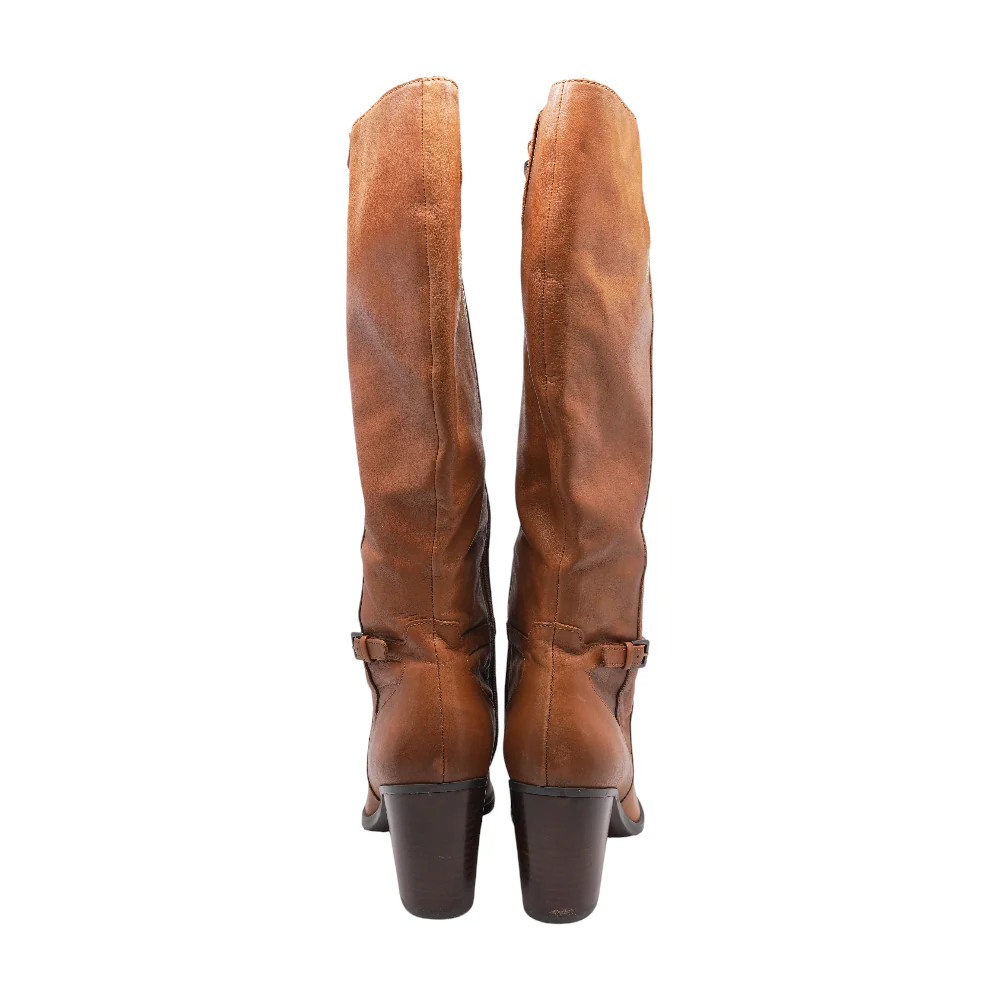 Brown Knee-High Boots - Image 2